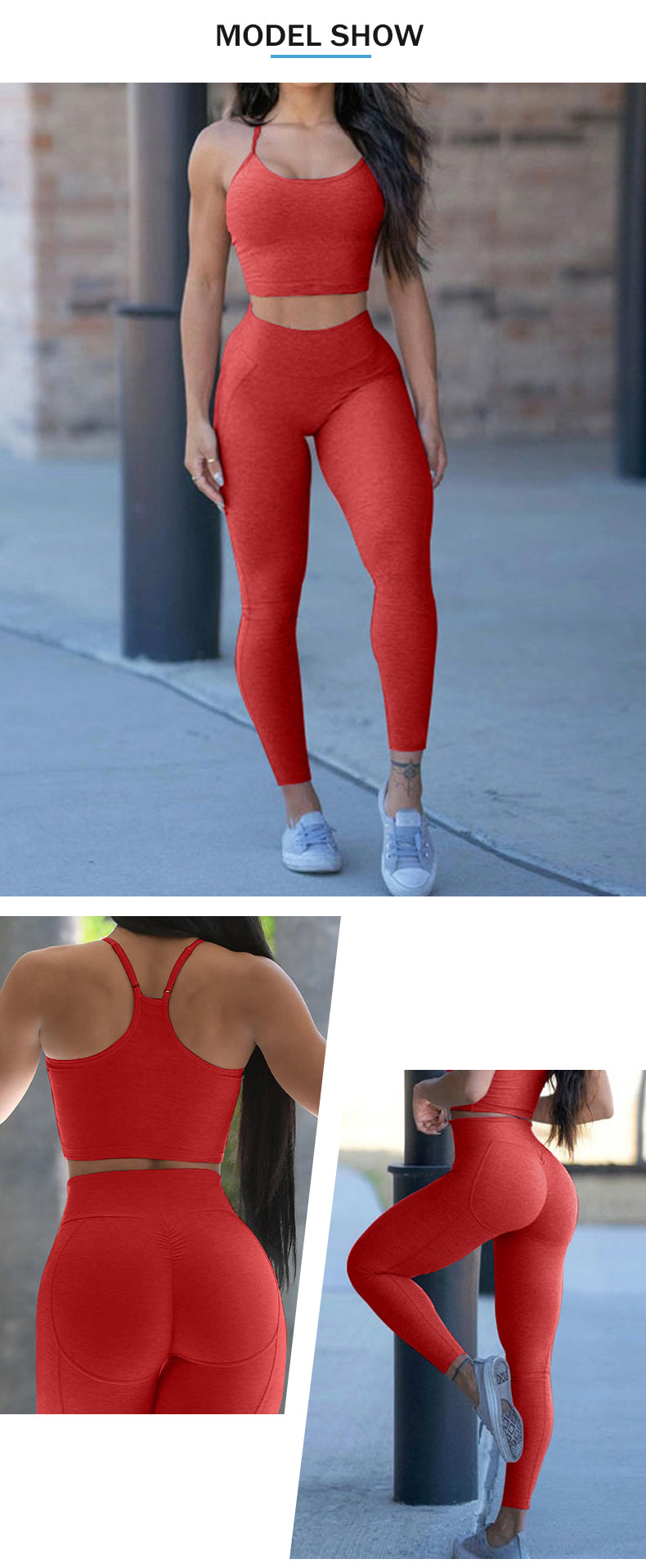 Women's High-Waist Yoga Set - Comfortable & Stylish Sportswear