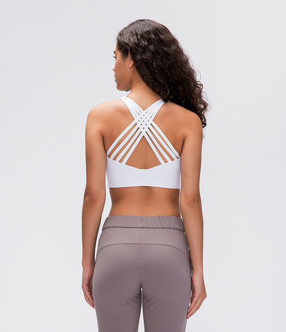 GOMIFLEX Cross-Back Sports Bra