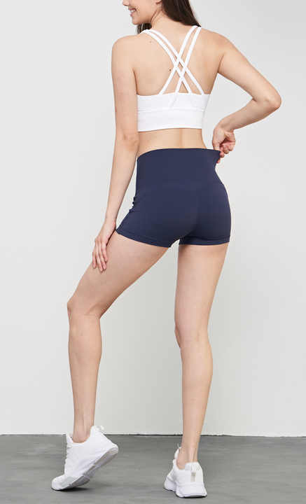 Seamless High-Waist Biker Shorts