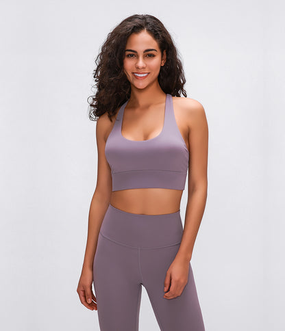 GOMIFLEX Cross-Back Sports Bra