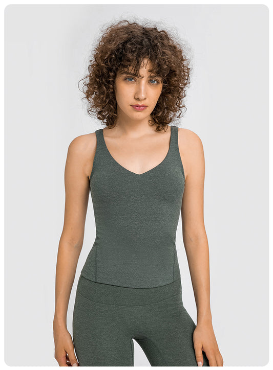 GOMIFLEX Seamless Yoga Tank Top